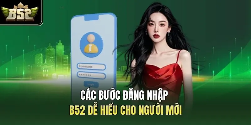 Các bước đăng nhập B52 dễ hiểu cho người mới