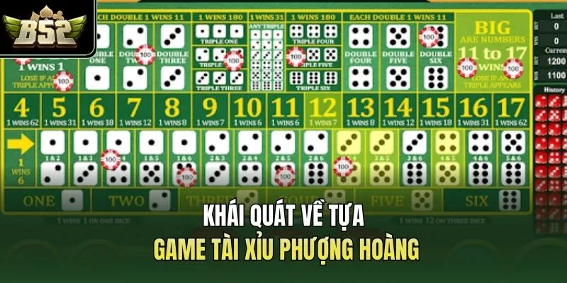 Khái quát về tựa game tài xỉu phượng hoàng