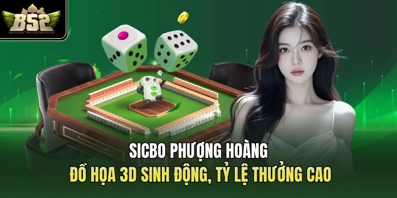 Sicbo Phượng Hoàng – Đồ Họa 3D Sinh Động, Tỷ Lệ Thưởng Cao