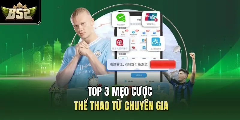 Top 3 mẹo cược thể thao từ chuyên gia